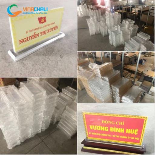 Biển chức danh mica Vinachali